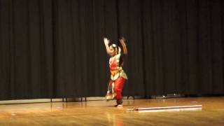 Shiva shiva shankara- Maansi's semi classical dance performance at Samskruthi 2017