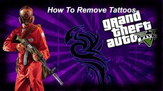 GTA5|How To Remove Tattoos On Gta5