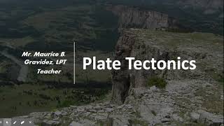 DLSAU-BED: Science 10 - Plate Tectonics (Evidence for Plate Tectonics, Convection flow) Part 4