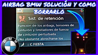 Solucionando Fallo De Airbag En Bmw E60E61 Pasos Para Borrar La Alerta Vegacar Engine