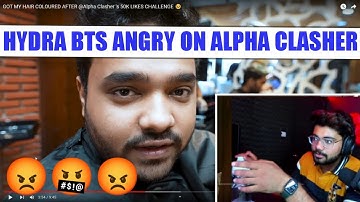 HYDRA BTS ANGRY ON ALPHA CLASHER 😡 | HYDRA EXTRA