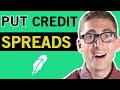 Bull Put Credit Spread | Easy Income Stream On Robinhood