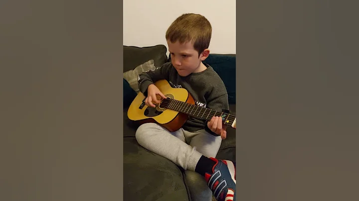 Dexter Learning Guitar part 2 I Spied a Spy