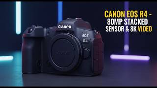 Canon EOS R4 Leaks: 80MP Stacked Sensor &amp; 8K Video Reveal!