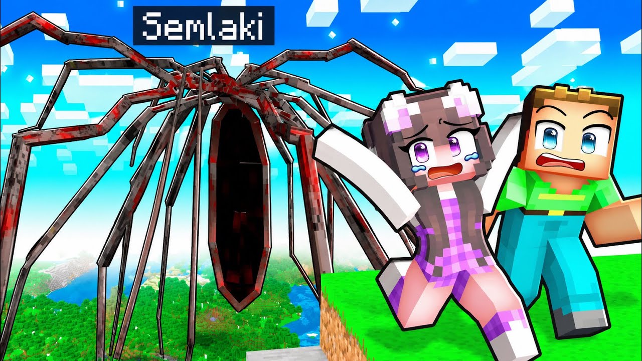 Ich habe das RIESIGE SPINNENMONSTER zu Minecraft hinzugefügt!