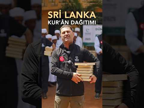 📍🇱🇰 Sri Lanka’da Kur’an dağıtımlarımız devam ediyor #aydınlıkyarınlara #kitapokumayarışması #meb