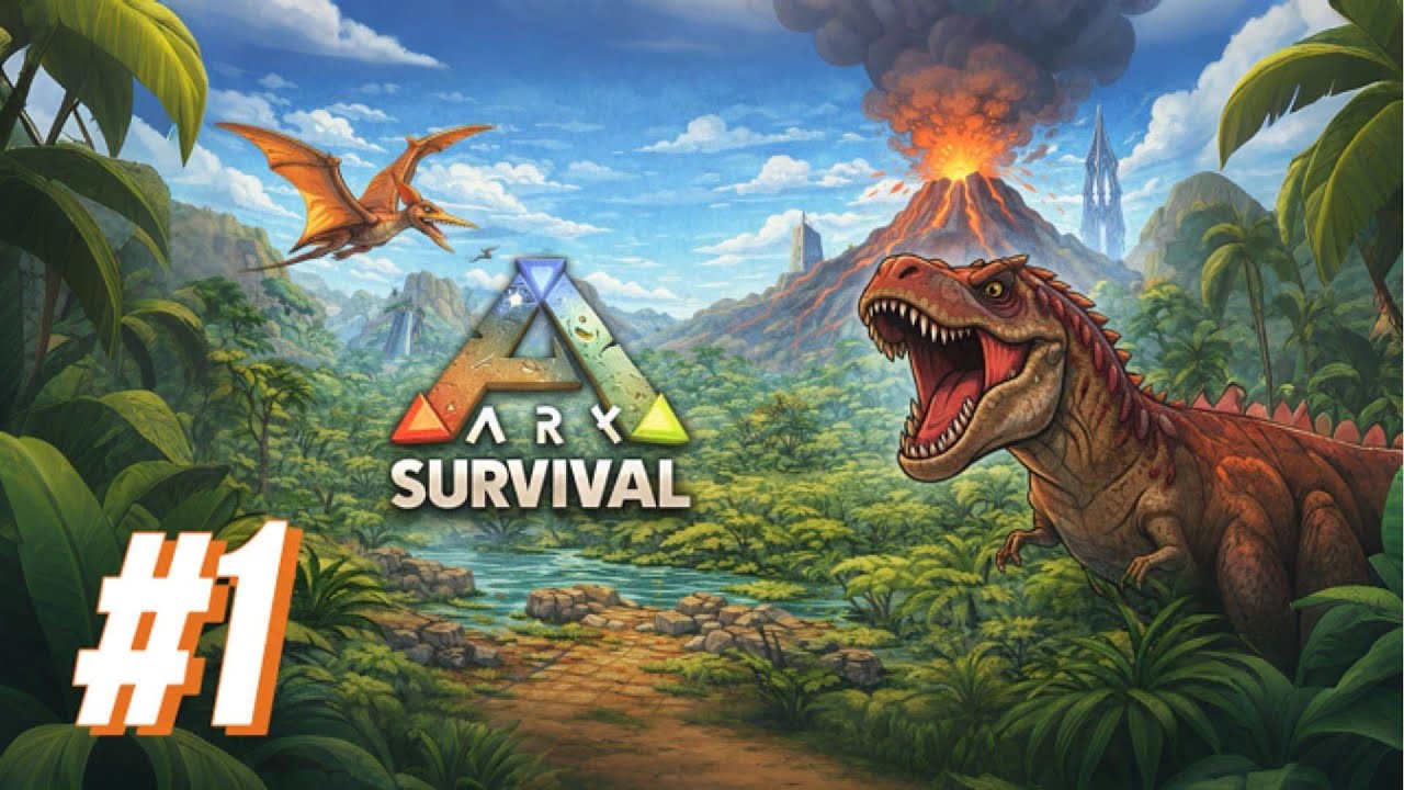 NE YAPACAĞIMIZI BİLEMEDİK! ARK SURVIVAL ASCENDED OYNUYORUZ  BÖLÜM 1