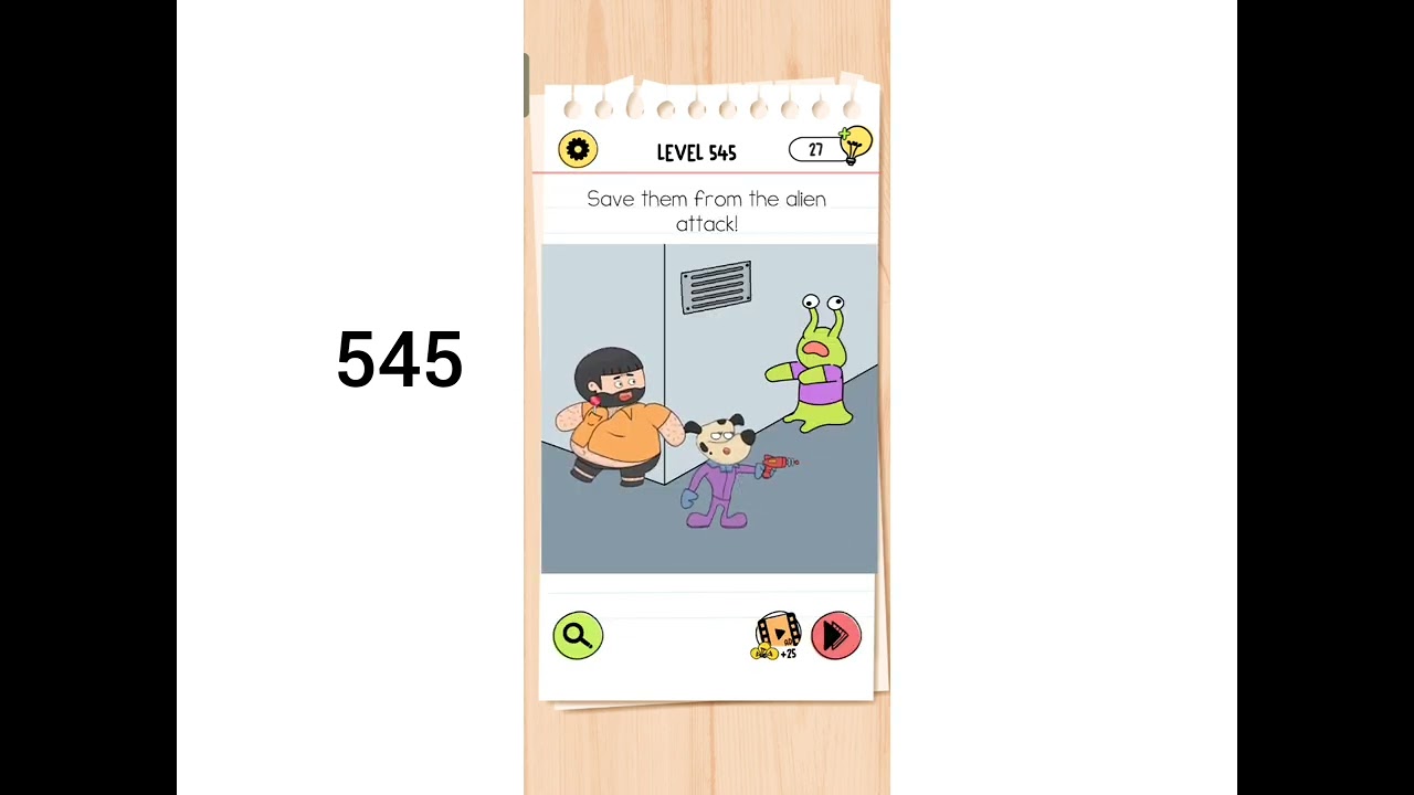 Brain Test 4 Level 545 Walkthrough - YouTube