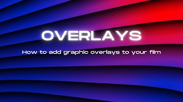 Putting overlays on videos in iMovie