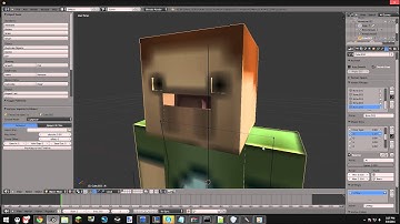 Blender - How To Make Your Character Talk Lip Sync In Blender - Minecraft Tutorial