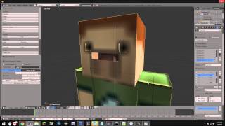 Blender - How To Make Your Character Talk Lip Sync In Blender - Minecraft Tutorial