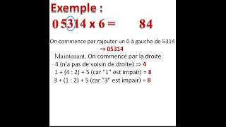 Multiplication par 6