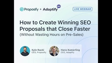 Create Winning SEO Proposals that Close Deals Faster