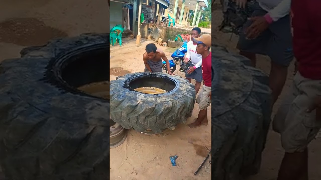 Bongkar manual  ban Beko Loader 