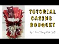 DIY Casing Bouquet 4 ll Kerangka Bouquet ll how to make casing bouquetll simple bouquet