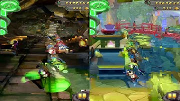 Temple Run 2 Reverse Gameplay - Lost Jungle VS Enchanted Palace