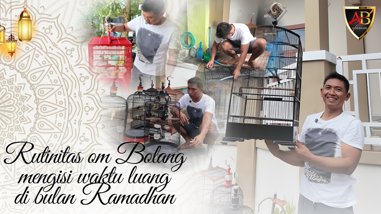 Rutinitas om bolang mengisi waktu luang di bulan Ramadhan