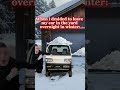 When i desided to leave my car in the yard overnight in winter! #funny #mellstroy #memes