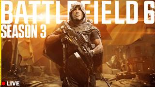 🔴Battlefield 6 LIVE | SEASON 3 | NEW COMMUNITY UPDATE, SEASON 4 INFORMATION!! | PS5 Gameplay