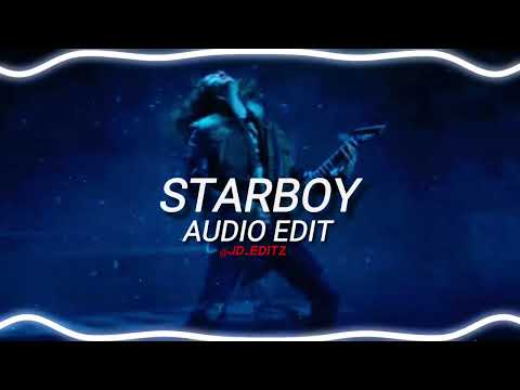 Starboy The Weekend AUDIO EDIT 