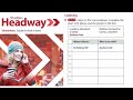 New Headway Elementary student's book/NH ElementaryUnit1 1.13/#elementary #english #learn#listening