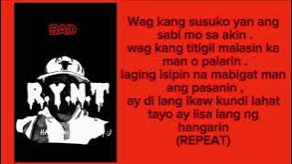 RYNT | BAD MEMORIES (Official Lyric Video) Prod by: RYNT