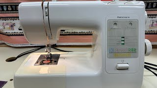 How To Thread The Kenmore 385 17828490 Sewing Machine