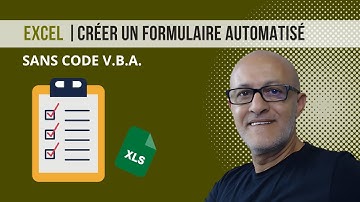 Crée un Formulaire Automatisé SANS VBA en Excel ! 📋