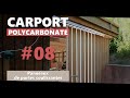 CARPORT POLYCARBONATE : 08  Panneaux de portes coulissantes