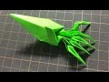 折り紙ガントレットハンドの作りかたをサックリ解説！How to make Origami Gauntlet Hand 종이 접기