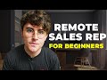 Remote sales rep how to get started in 2023