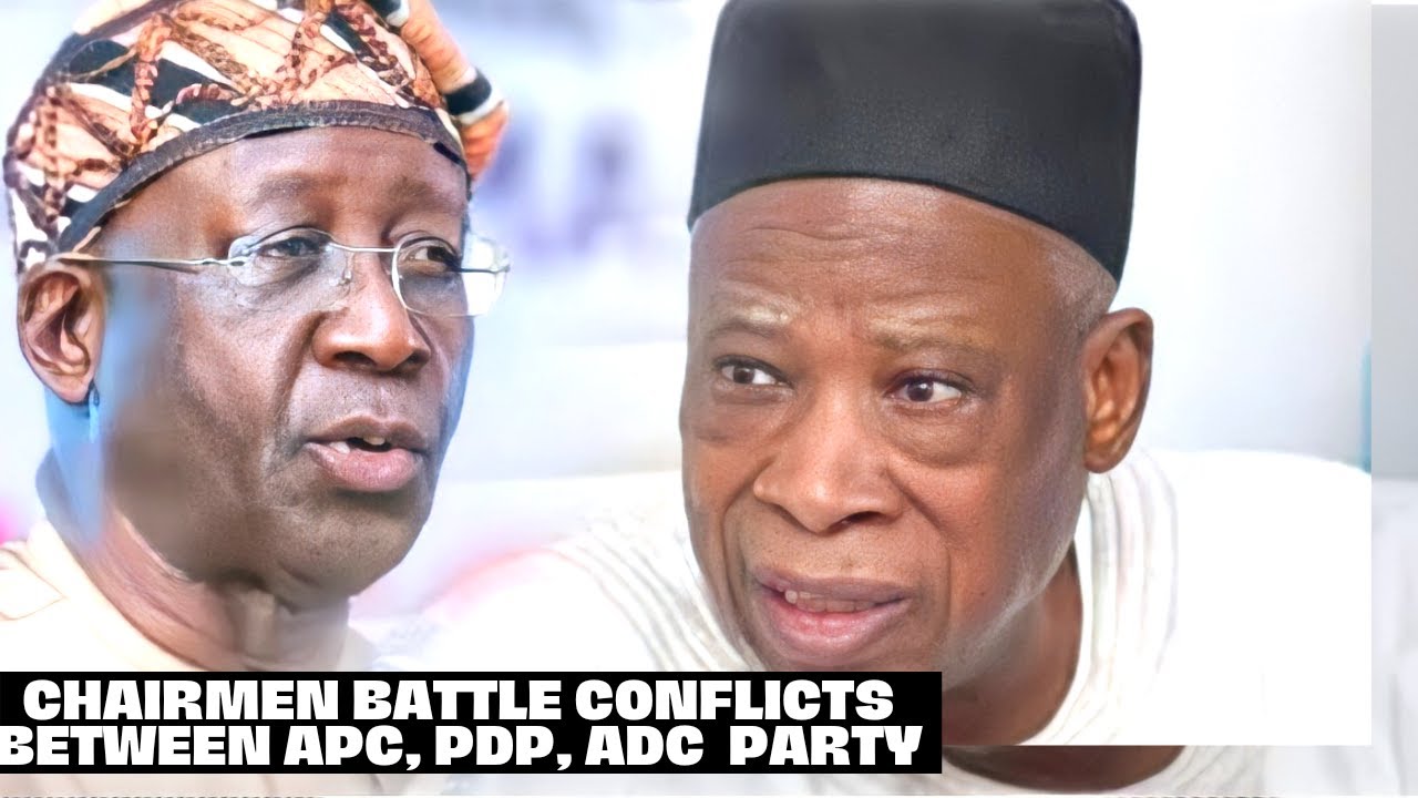 chairmen battle conflicts between APC, PDP, ADC  party
