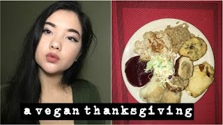 MY FIRST VEGAN THANKSGIVING