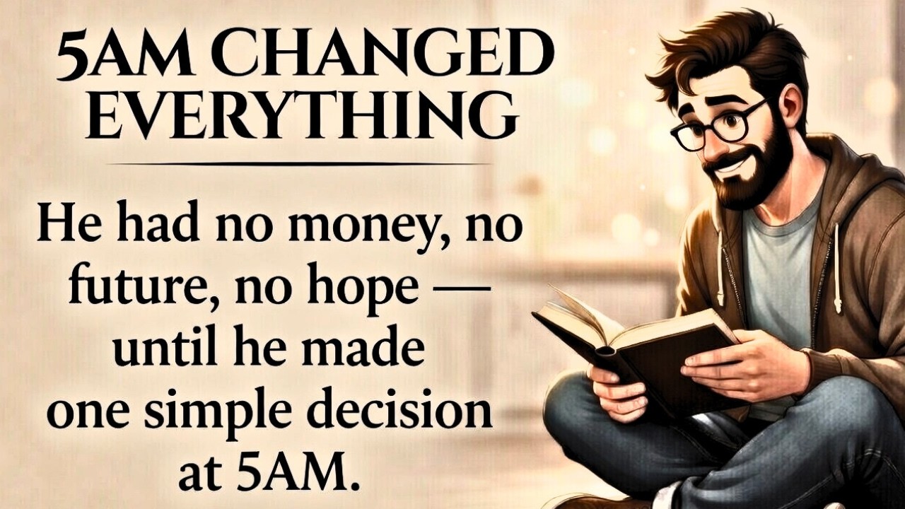 English Listening Practice | The 5AM Success Story | learn English | English story