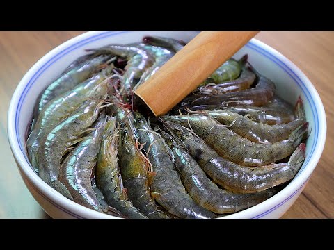 大蝦別再水煮了，30年老阿姨教我特色做法，鮮香入味，清脆爽口