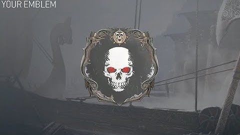 For Honor Emblem: Hell8thBLADE - Skull with Red Glowing eyes (transformation info and Showcase)