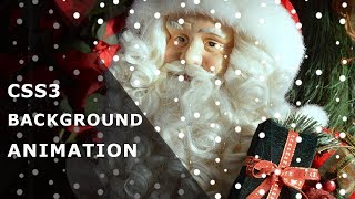 Snowfall CSS3 Background Animation | CSS3 Animation Snippets