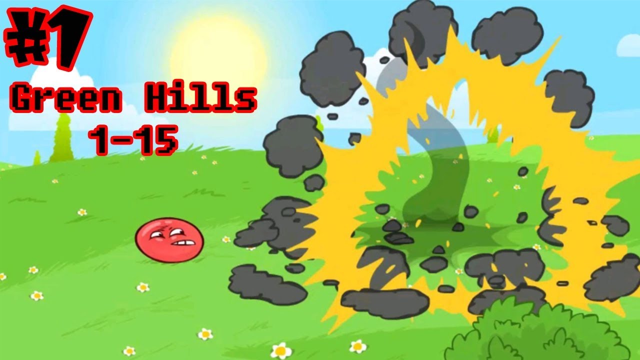 Smashing monsters!!! | Level 1 - 15 | Red Ball 4 Gameplay - YouTube