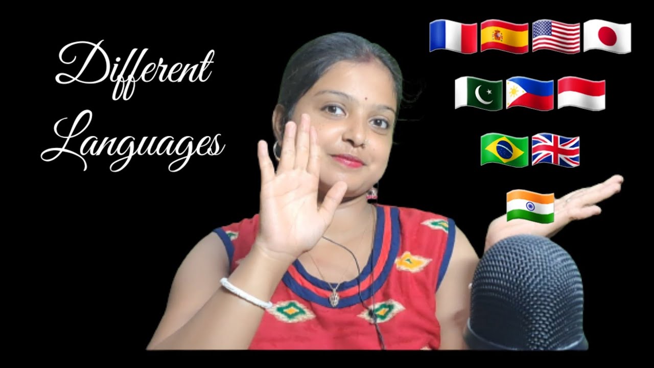 ASMR Hello Deferent Languages 💤💤