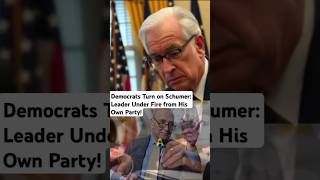 Democrats Turn on Schumer: Leader Under Fire from His Own Party! #uspolitics #hottopic #trump