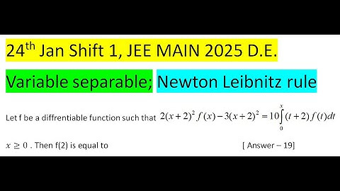 Let f be a differentiable function such that   2(x+2)^2 f(x)-3(x+2)^2                  x≥0 .Then f(2