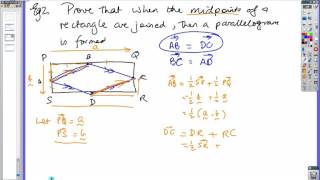 11 Spec: Vectors 7- Vectors and geometry proofs