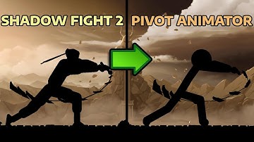 STICKMAN in SHADOW FIGHT 2! - COMPOSITE SWORD Pivot Animation