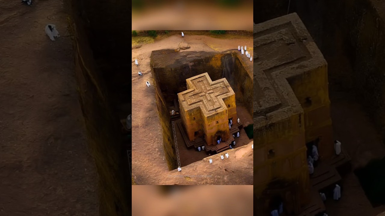 The Astonishing Church of Saint George in Ethiopia: Carved from a Single Rock 