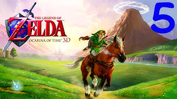 Zelda Ocarina of Time 3D 100% Walkthrough - Part 5/78 - Hylian Shield & 1st Bottle (Commentary)