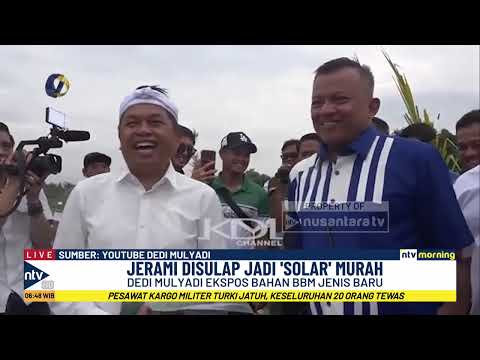Dedi Mulyadi dan Tim Bobibos Lakukan Uji Coba Bahan Bakar Traktor dari Jerami | NTV MORNING