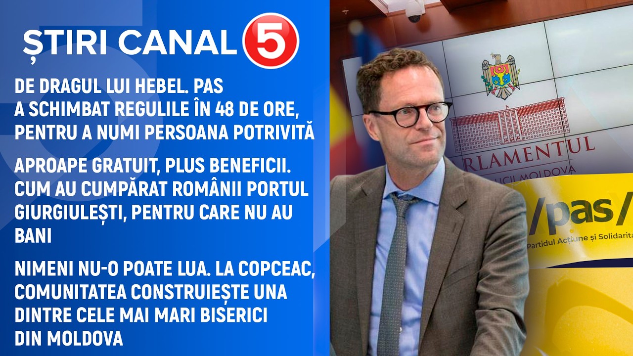 Știri Canal5 06 03 2026 18:00