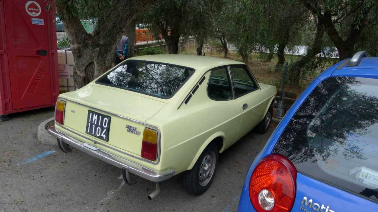 RRonTV FIAT 128 SL Sport Coupe 1973 very rare model YouTube