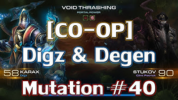 [CO-OP] [StarCraft 2] Weekly Mutation #40 - Portal Power | Stukov/Karax | Brutal