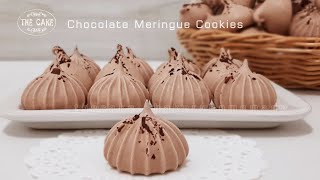 Chocolate Meringue Cookies : By The Cake